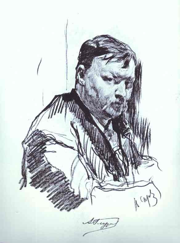 Glazunov-drawing