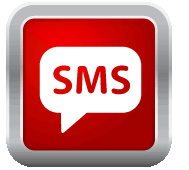 SMS red icon